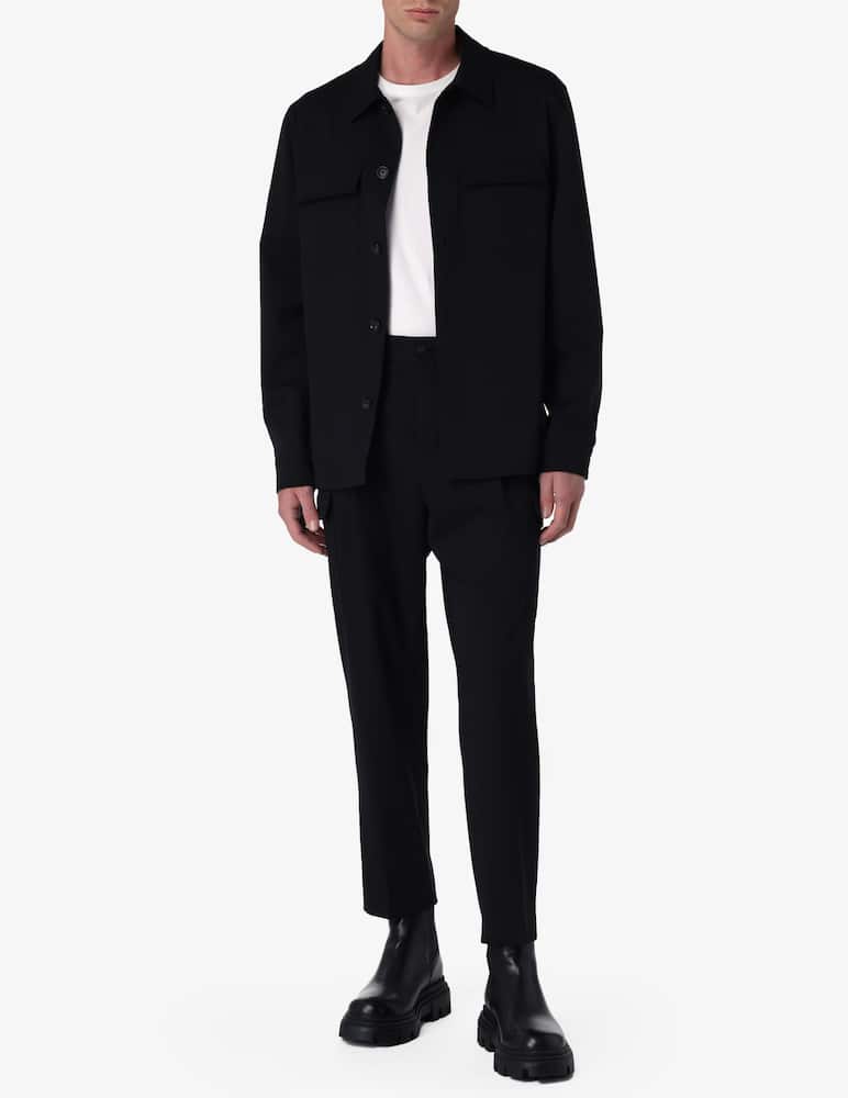 rinascente Misaky Pantaloni cargo in fresco lana