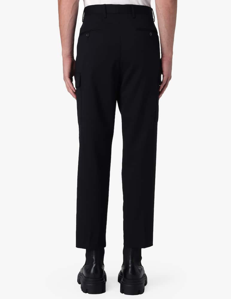 rinascente Misaky Pantaloni cargo in fresco lana