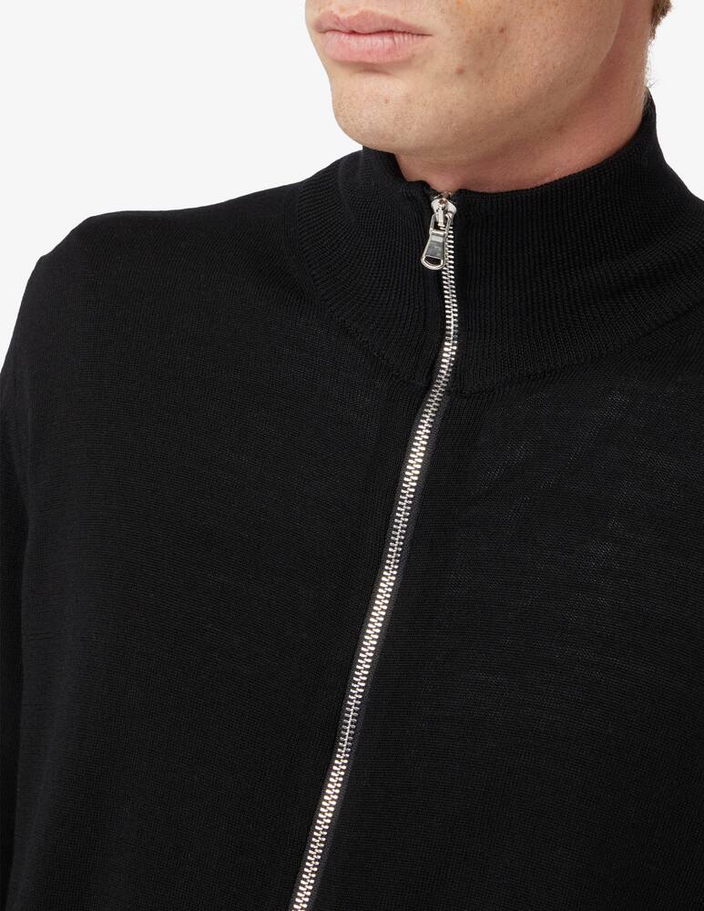 Misaky Merino wool full zip sweater - picture 4 Misaky Merino wool full zip sweater - picture 4