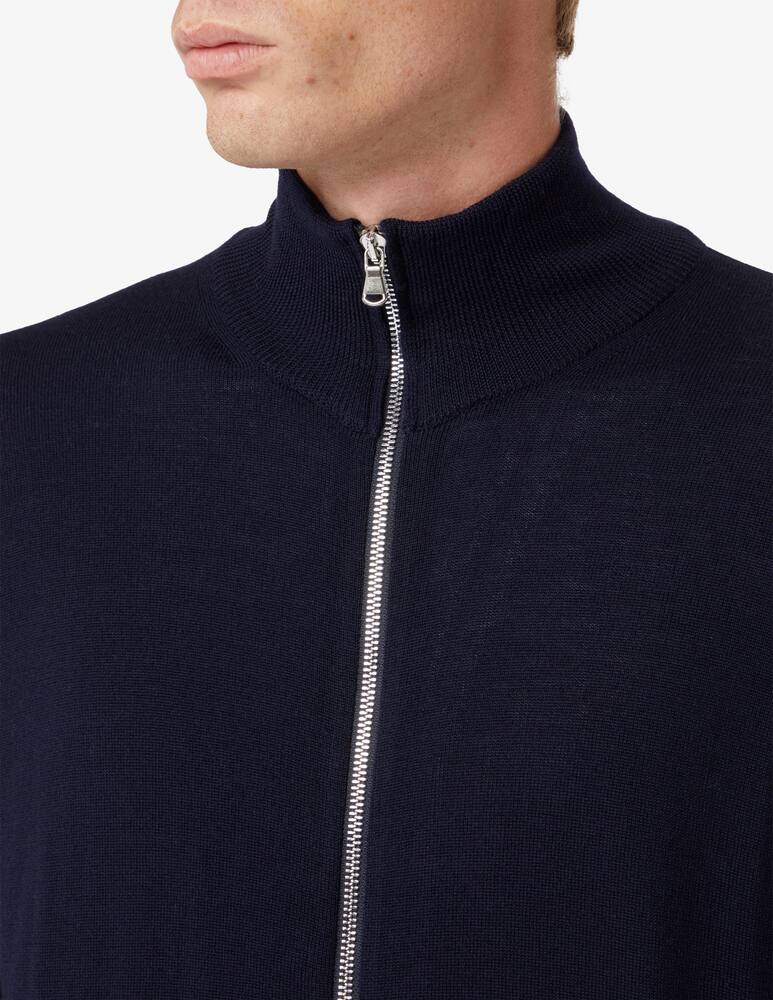 Misaky Merino wool full zip sweater - picture 4 Misaky Merino wool full zip sweater - picture 4