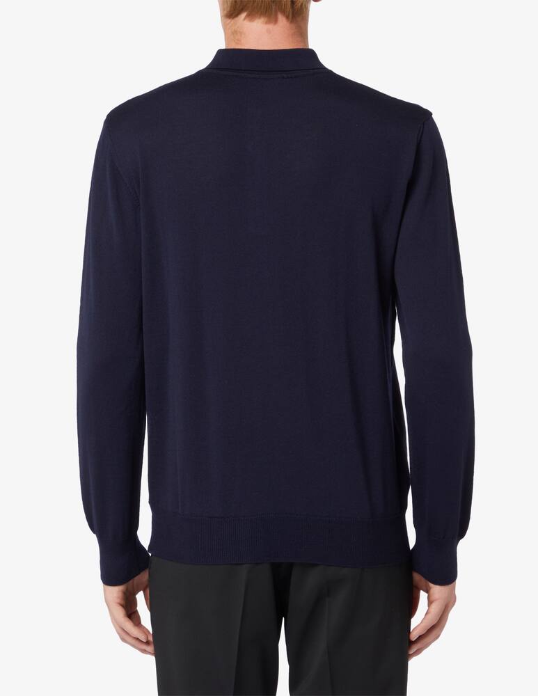 rinascente Misaky Polo maniche lunghe in lana merino f12