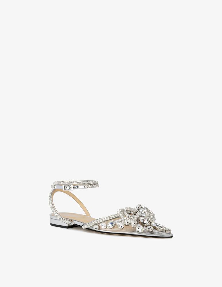 rinascente Mach & Mach Double bow flats with big stones