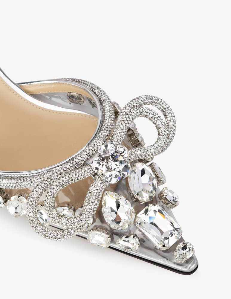 rinascente Mach & Mach Double bow flats with big stones