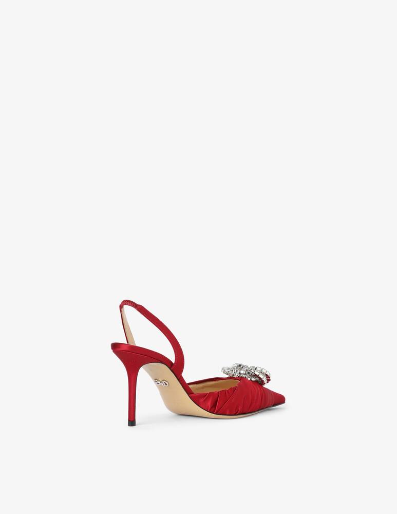 Mach & Mach Slingback Galaxy in raso - immagine 3 Mach & Mach Slingback Galaxy in raso - immagine 3