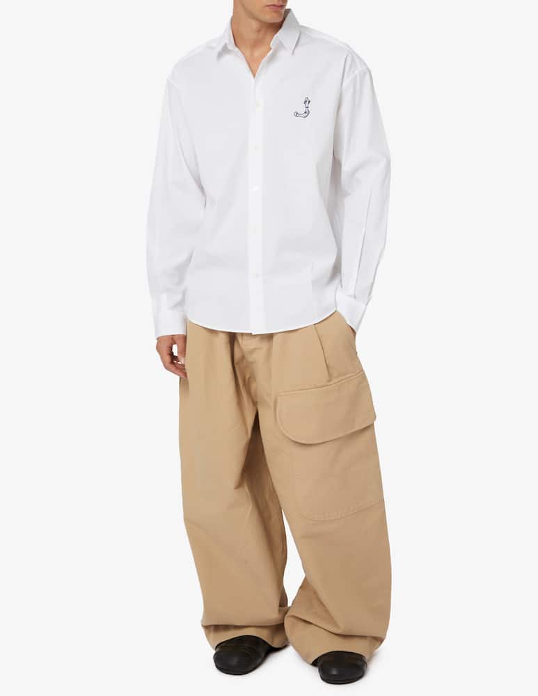 JW Anderson Pantaloni cargo loose - immagine 2 JW Anderson Pantaloni cargo loose - immagine 2