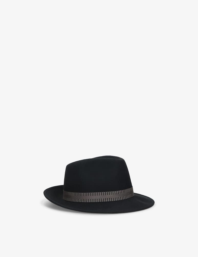 rinascente Borsalino Cappello tesa in lana tesa