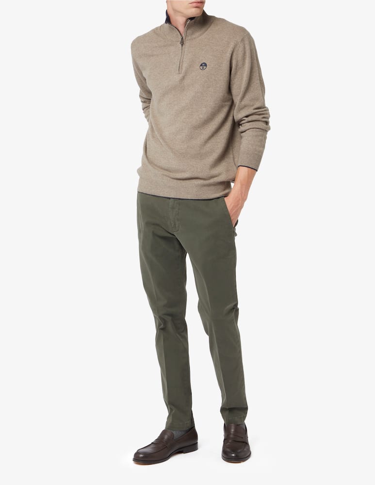 rinascente Briglia Pantaloni chino gabardina slim