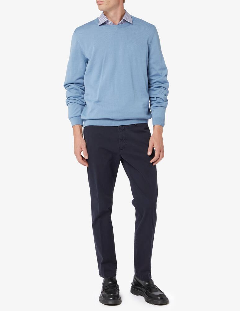 rinascente Briglia Pantaloni chino gabardina slim