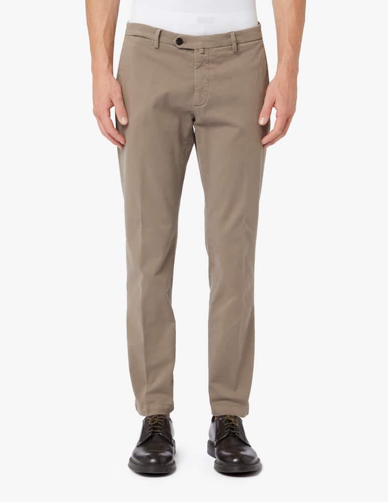 Briglia Pantaloni chino gabardina slim - immagine 1 Briglia Pantaloni chino gabardina slim - immagine 1