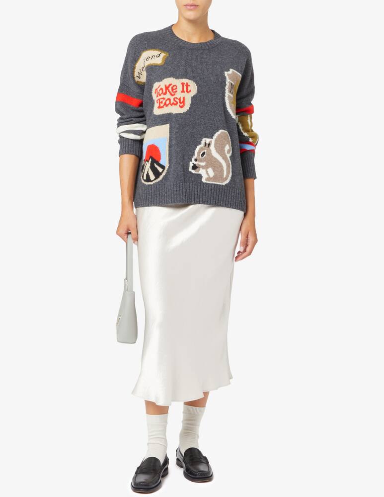 rinascente Weekend Max Mara Talamo wool blend jumper