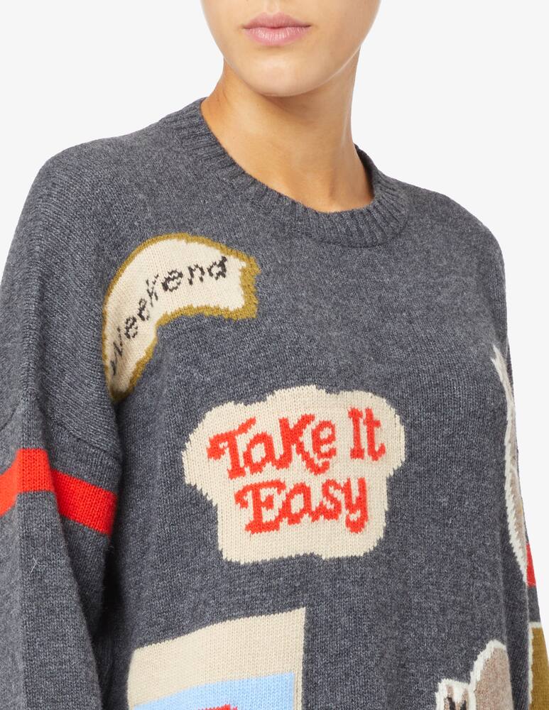 rinascente Weekend Max Mara Talamo wool blend jumper