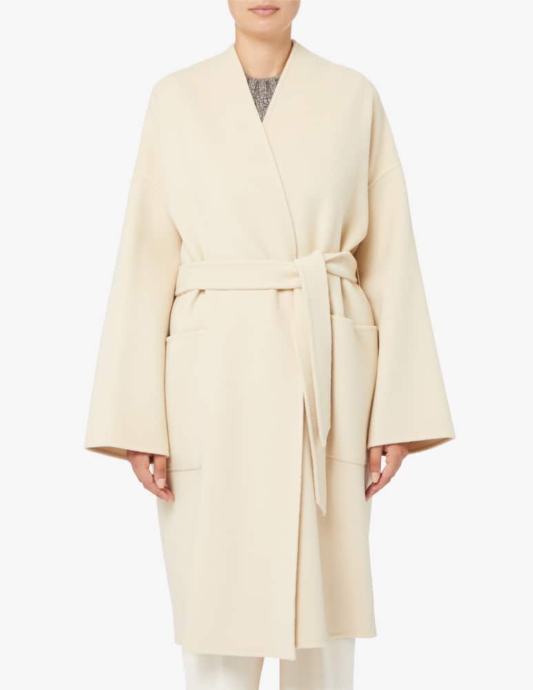 Weekend Max Mara Cappotto in lana con cintura Eris - immagine 1 Weekend Max Mara Cappotto in lana con cintura Eris - immagine 1