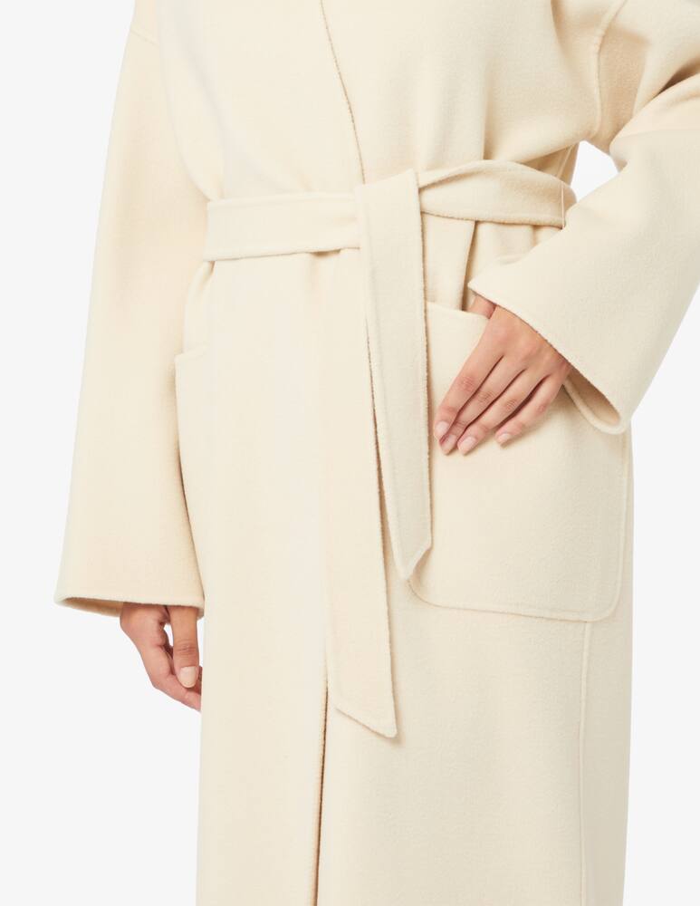 rinascente Weekend Max Mara Eris wool coat with belt