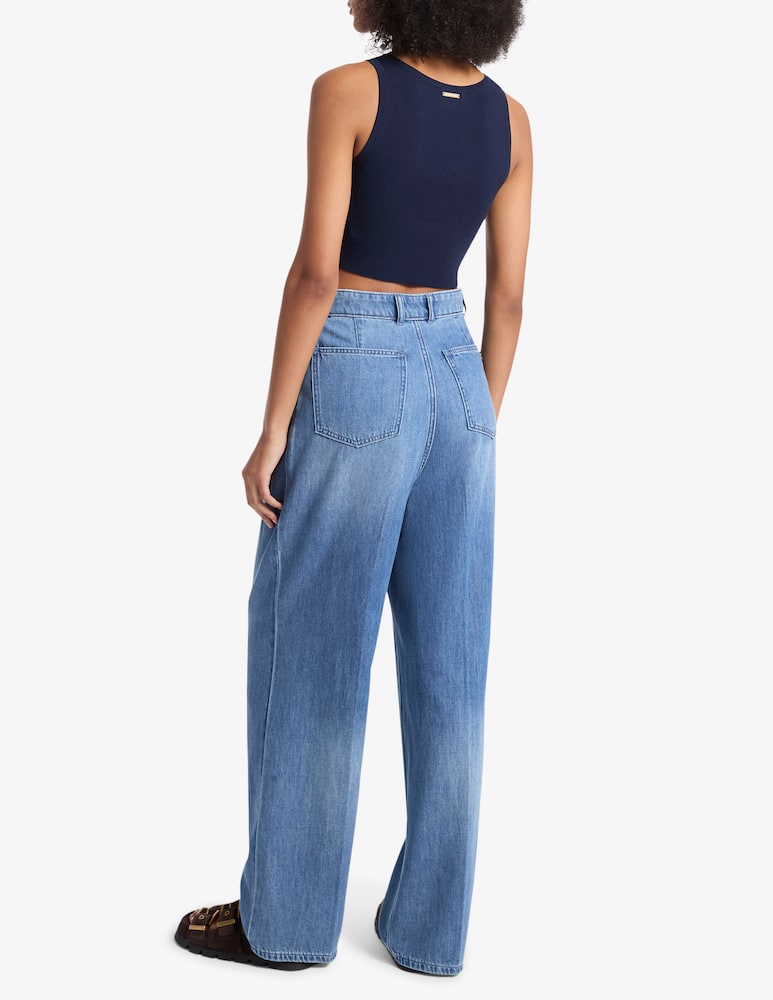 Michael Michael Kors Jeans larghi plissettati - immagine 3 Michael Michael Kors Jeans larghi plissettati - immagine 3