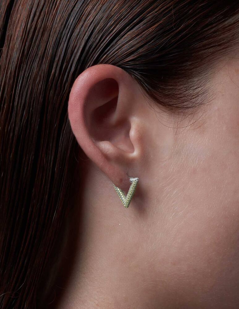 rinascente LAG World Orecchino singolo a triangolo mini lil Artic