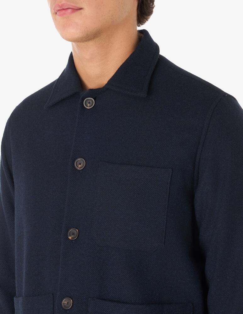 rinascente Misaky Wool blend shirt jacket