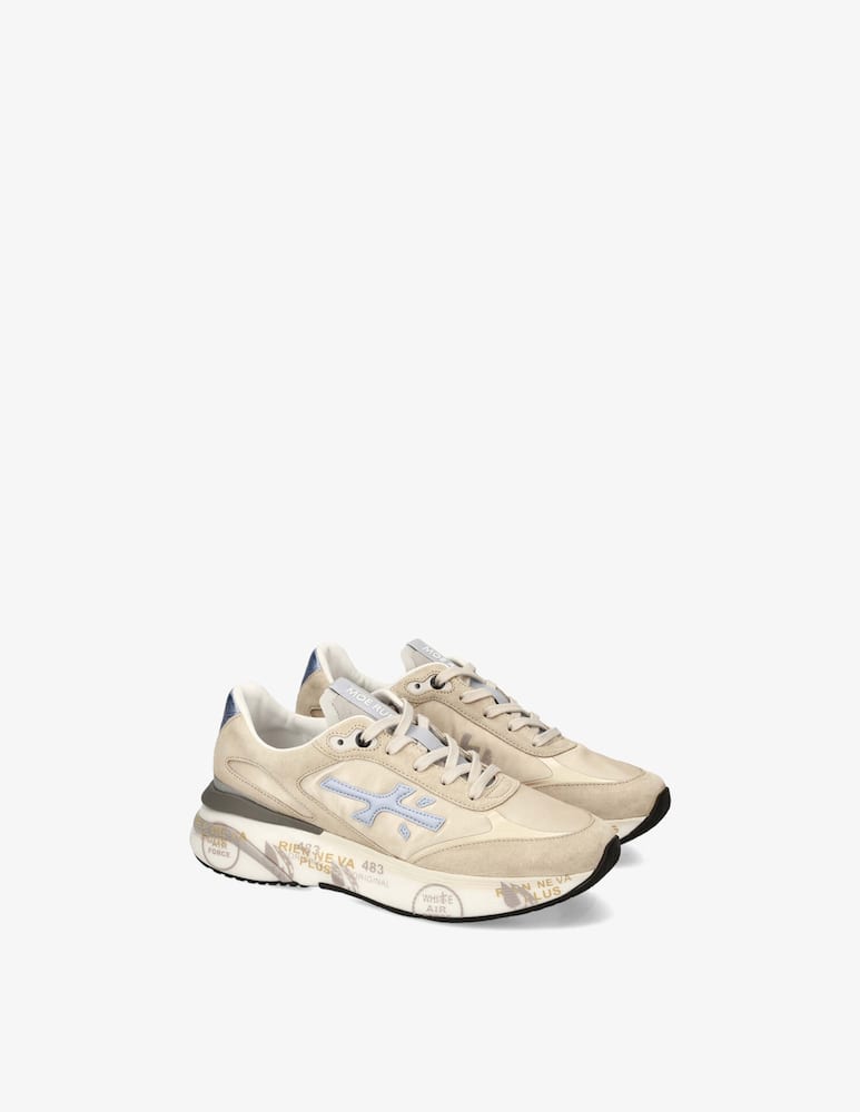 Premiata Sneaker in nylon e pelle Moerund - immagine 2 Premiata Sneaker in nylon e pelle Moerund - immagine 2