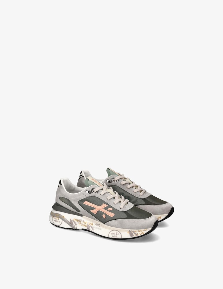 Premiata Sneaker in nylon e pelle Moerund - immagine 2 Premiata Sneaker in nylon e pelle Moerund - immagine 2