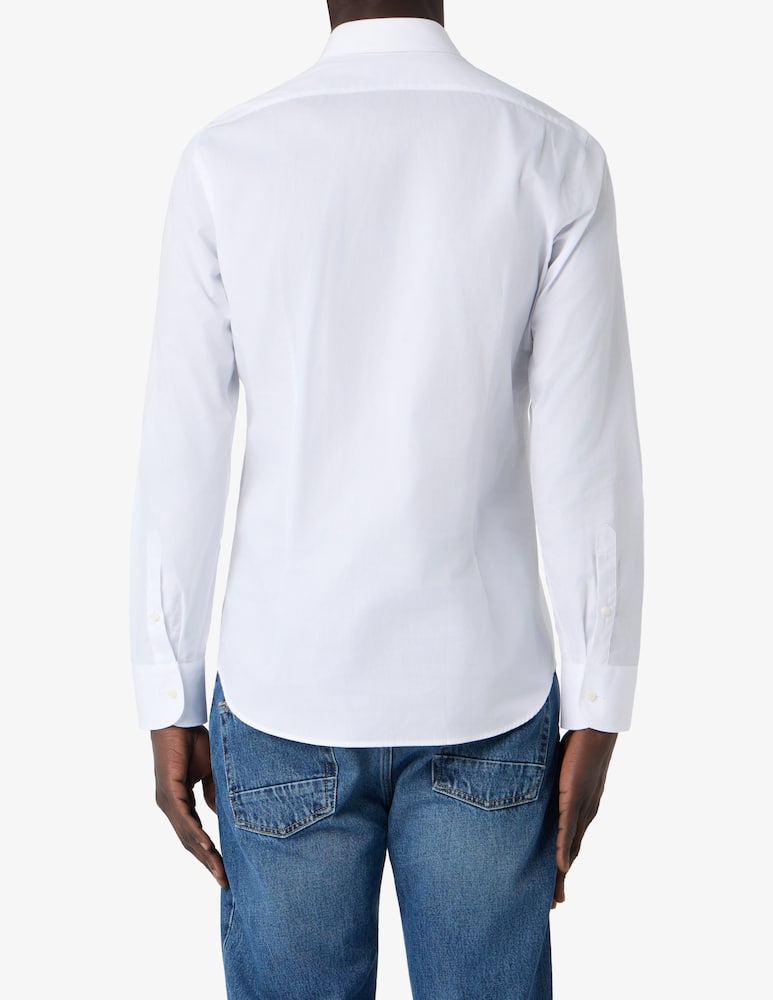 Sartoria Italiana Camicia in cotone popeline modern fit no stiro - immagine 3 Sartoria Italiana Camicia in cotone popeline modern fit no stiro - immagine 3