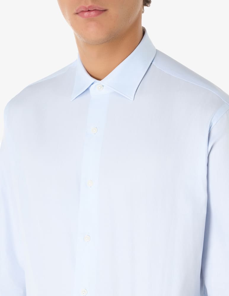 Sartoria Italiana Camicia regular in twill compact - immagine 6 Sartoria Italiana Camicia regular in twill compact - immagine 6