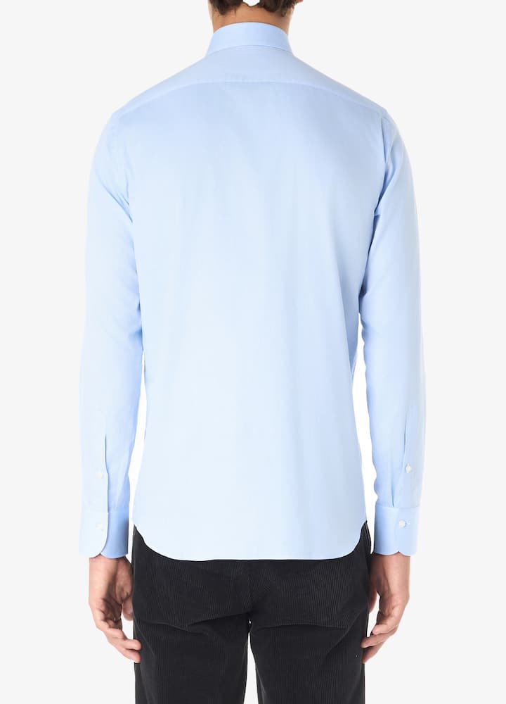 rinascente Sartoria Italiana Twill no iron regular shirt