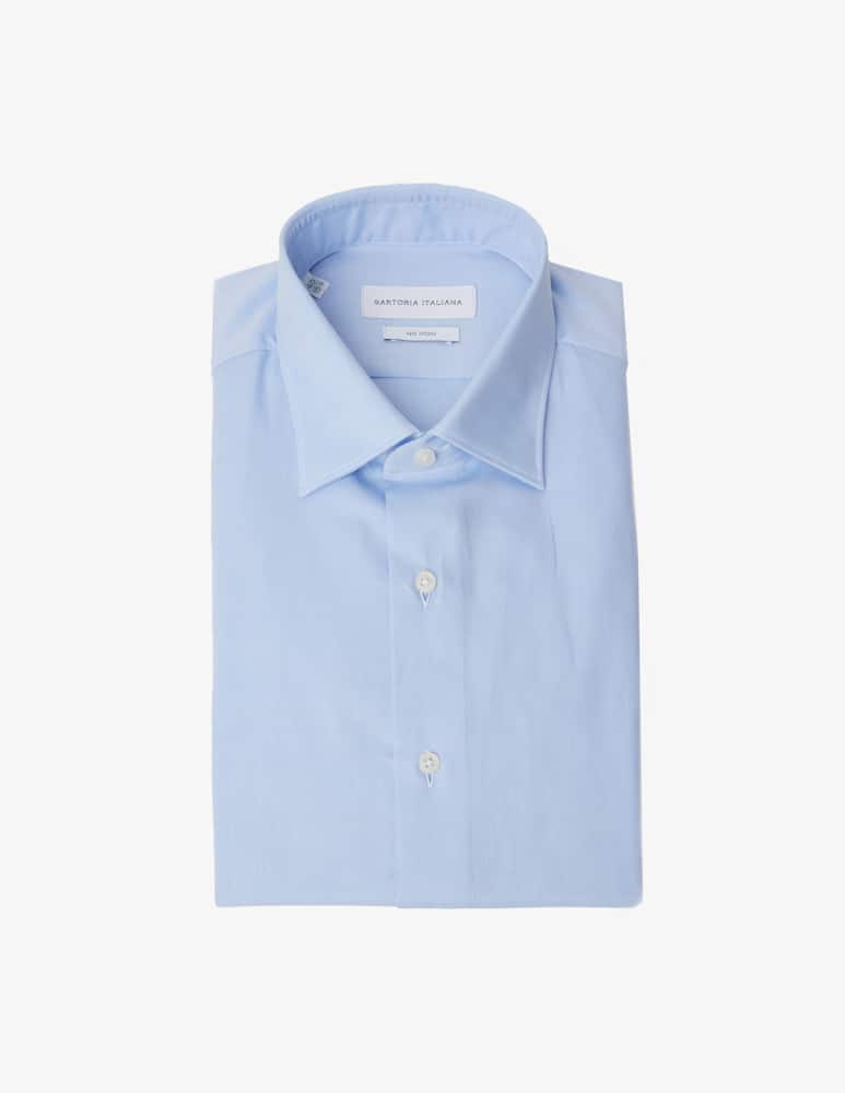 Sartoria Italiana Camicia regular in twill no iron - immagine 5 Sartoria Italiana Camicia regular in twill no iron - immagine 5