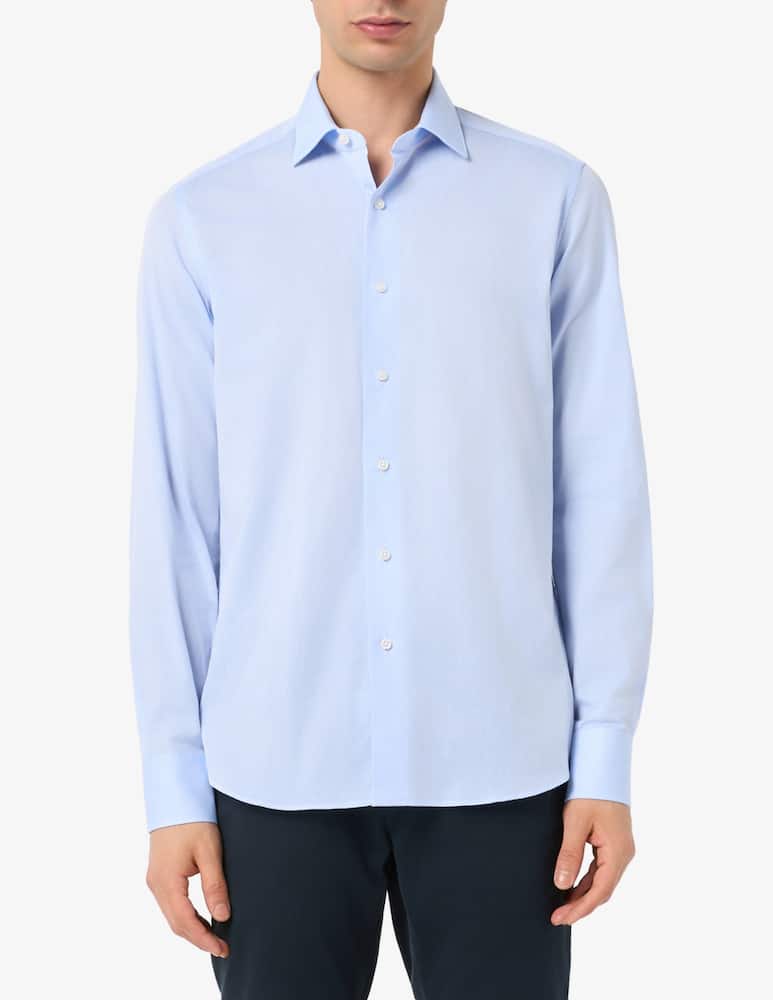 rinascente Sartoria Italiana Camicia modern fit in popeline no stiro