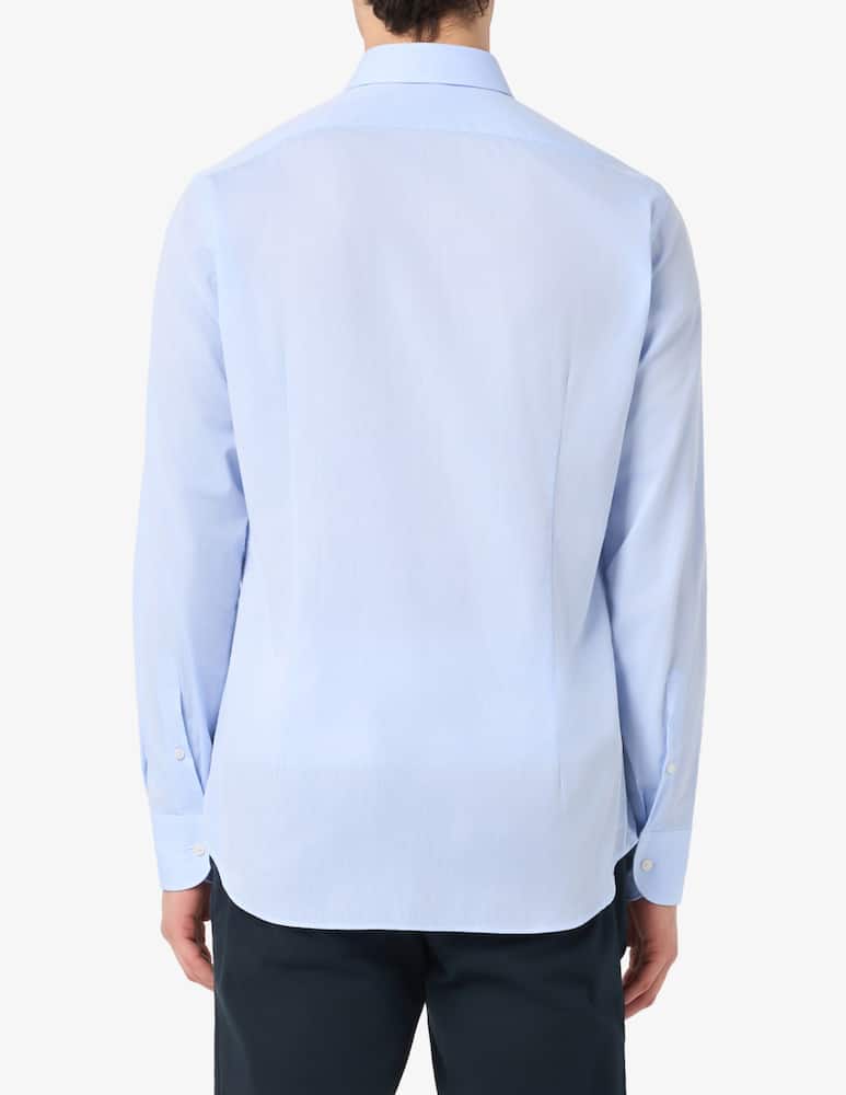 rinascente Sartoria Italiana Camicia modern fit in popeline no stiro