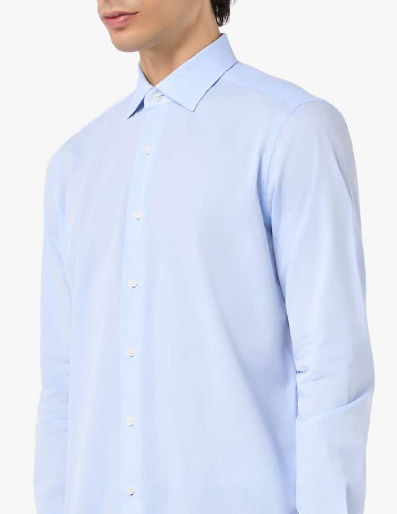 rinascente Sartoria Italiana Camicia modern fit in popeline no stiro