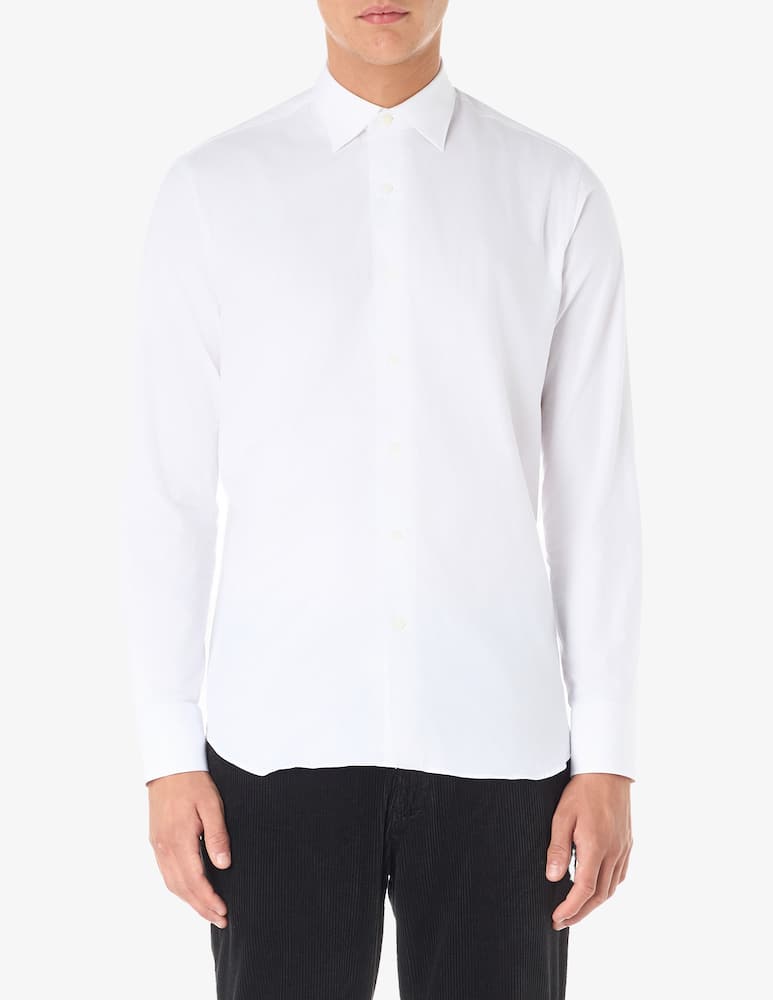 Sartoria Italiana Twill compact regular shirt - picture 1 Sartoria Italiana Twill compact regular shirt - picture 1