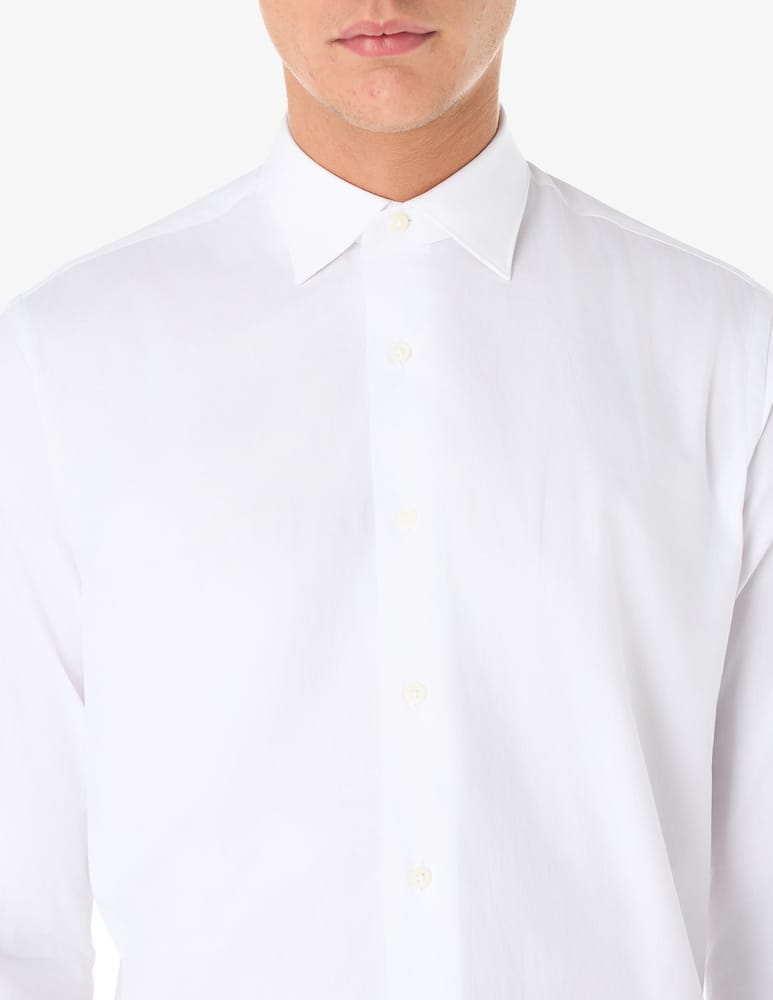 Sartoria Italiana Twill compact regular shirt - picture 4 Sartoria Italiana Twill compact regular shirt - picture 4