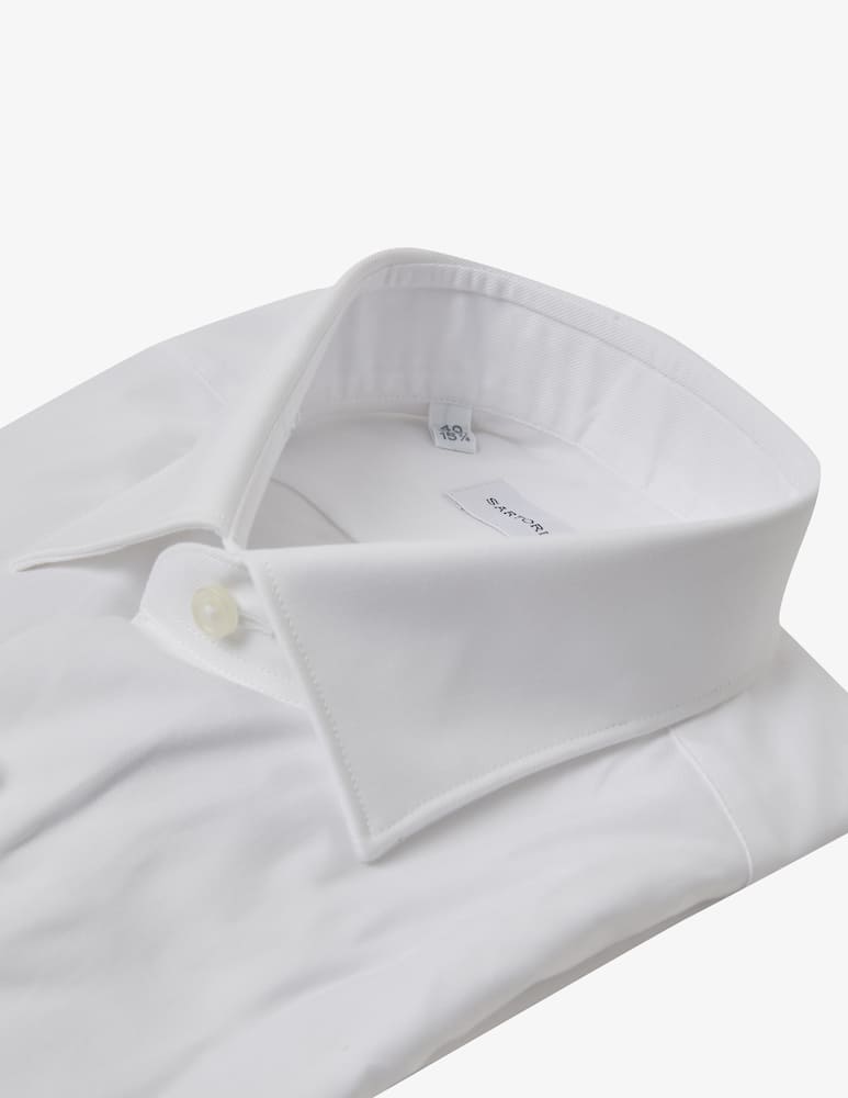 rinascente Sartoria Italiana Camicia regular in twill doppio ritorto