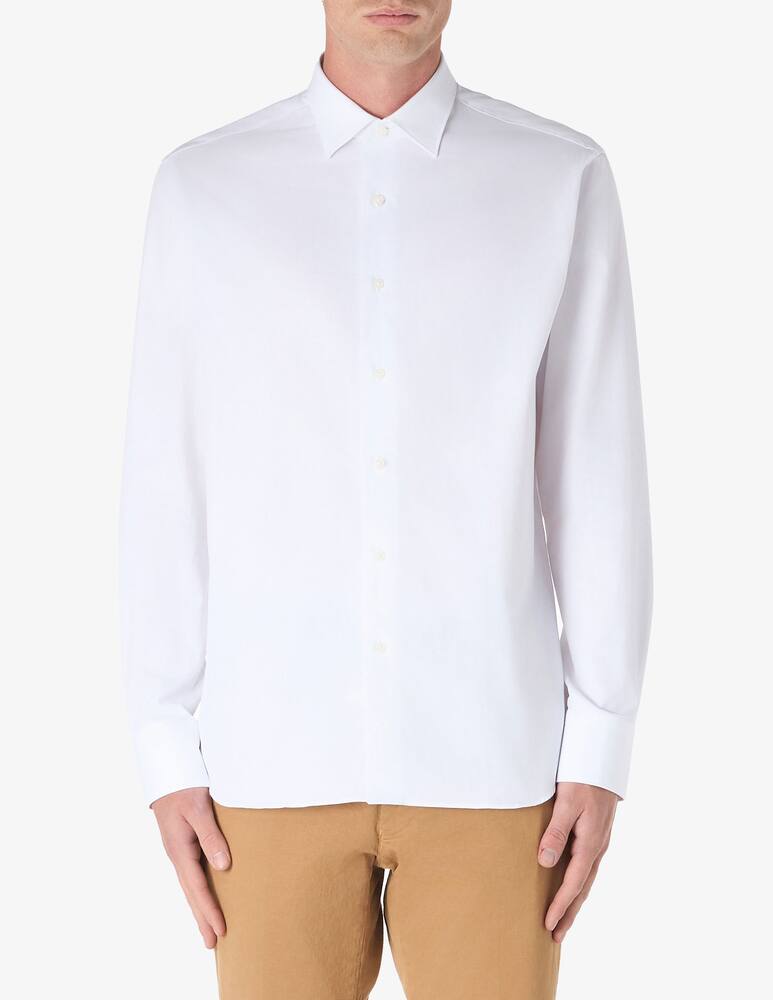 rinascente Sartoria Italiana Camicia regular in twill doppio ritorto