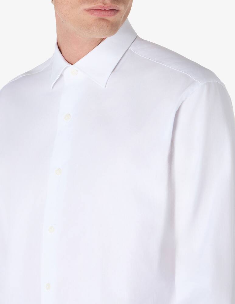 rinascente Sartoria Italiana Camicia regular in twill doppio ritorto