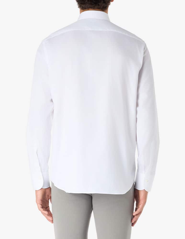 Sartoria Italiana Camicia regular in twill no iron - immagine 5 Sartoria Italiana Camicia regular in twill no iron - immagine 5