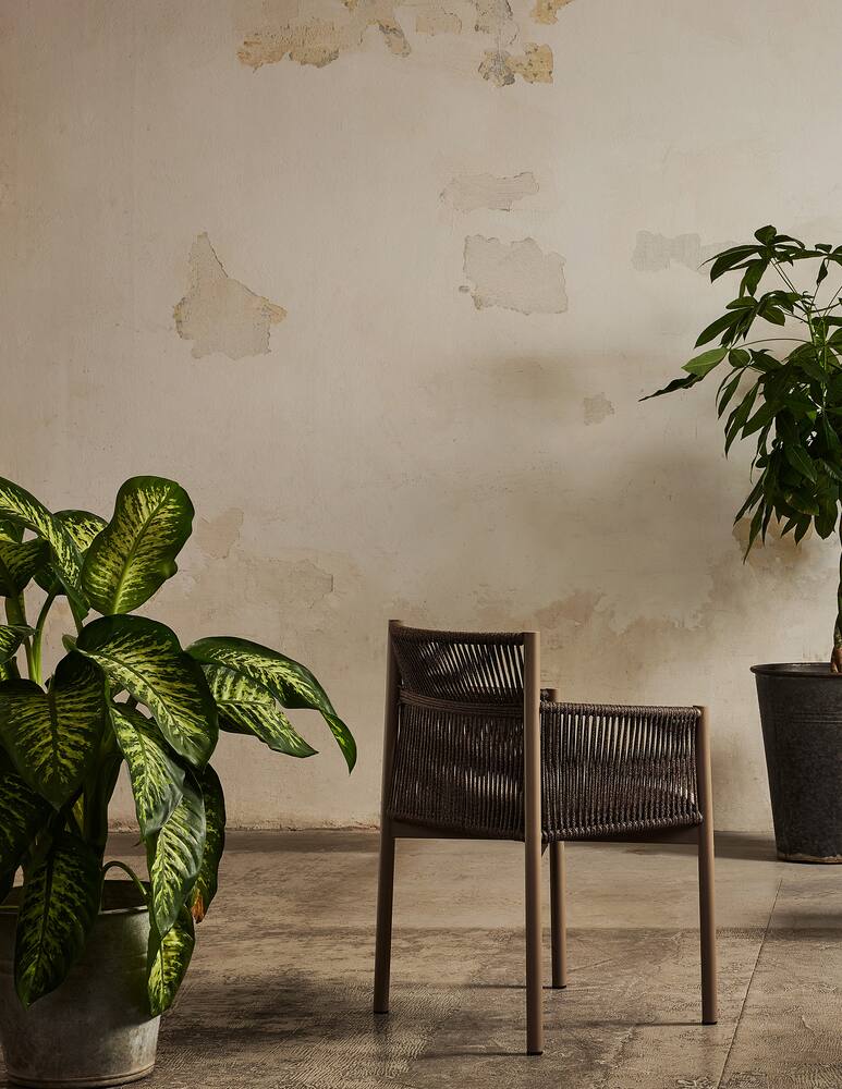 rinascente Luxy Frameout Outdoor Chair With Armrests