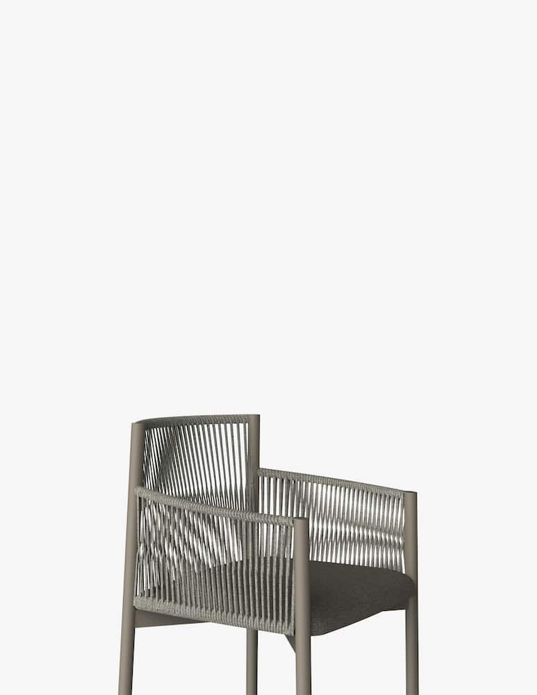 Luxy Chair Frameout Outdoor With Armrests - picture 3 Luxy Chair Frameout Outdoor With Armrests - picture 3