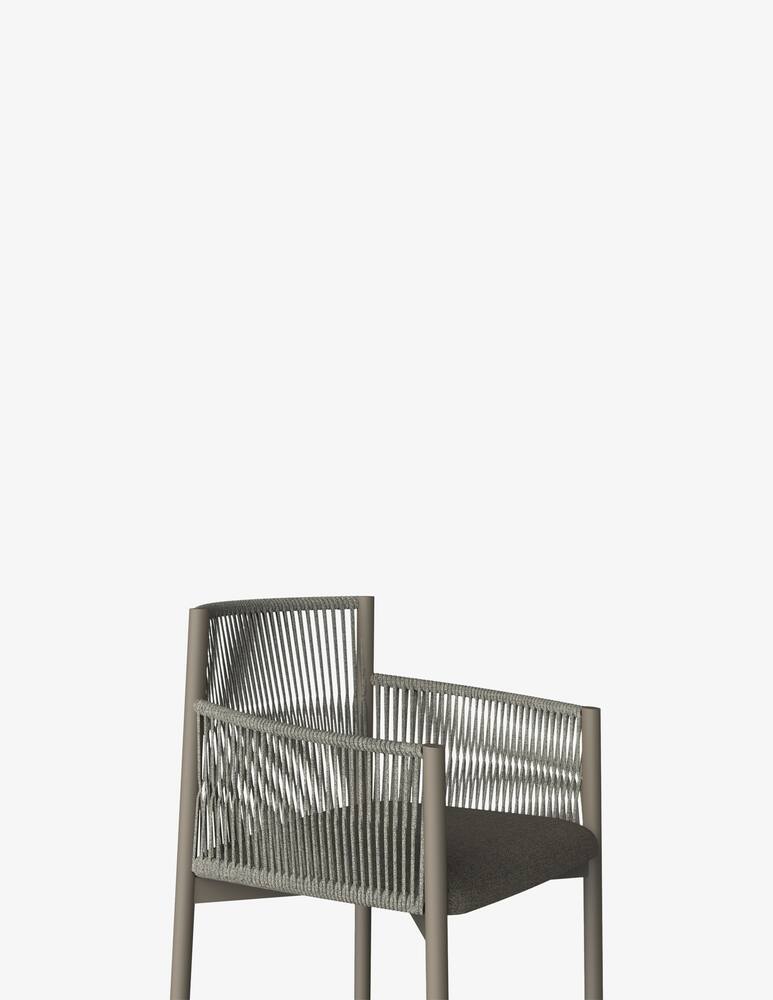 rinascente Luxy Frameout Outdoor Chair With Armrests