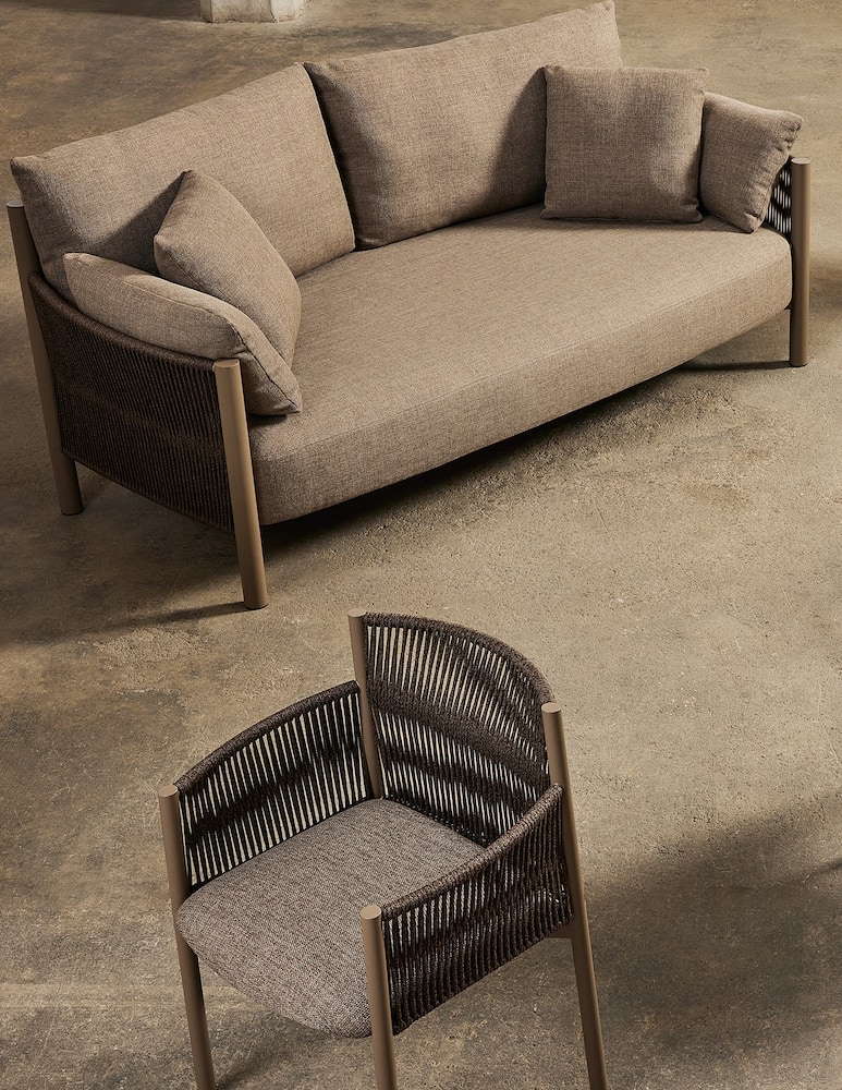 Luxy Chair Frameout Outdoor With Armrests - picture 4 Luxy Chair Frameout Outdoor With Armrests - picture 4