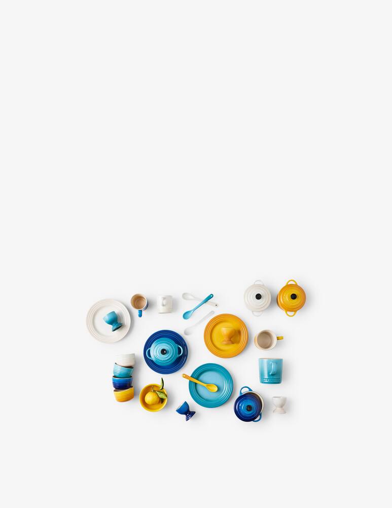 rinascente Le Creuset Set 4 Piatti Tè/Aperitivo Riviera 17cm