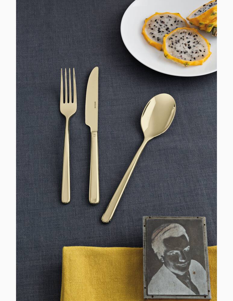 rinascente Sambonet Linear-Set Posate Monoblocco Set 24 Pz