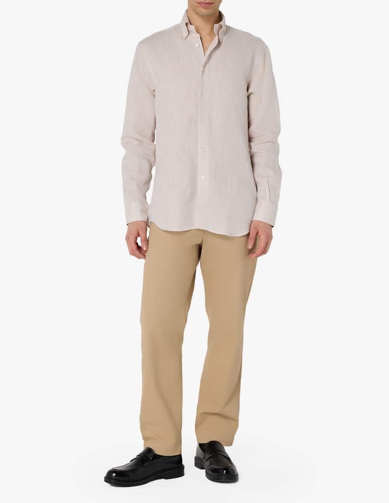 rinascente Sartoria Italiana Camicia lino manica lunga