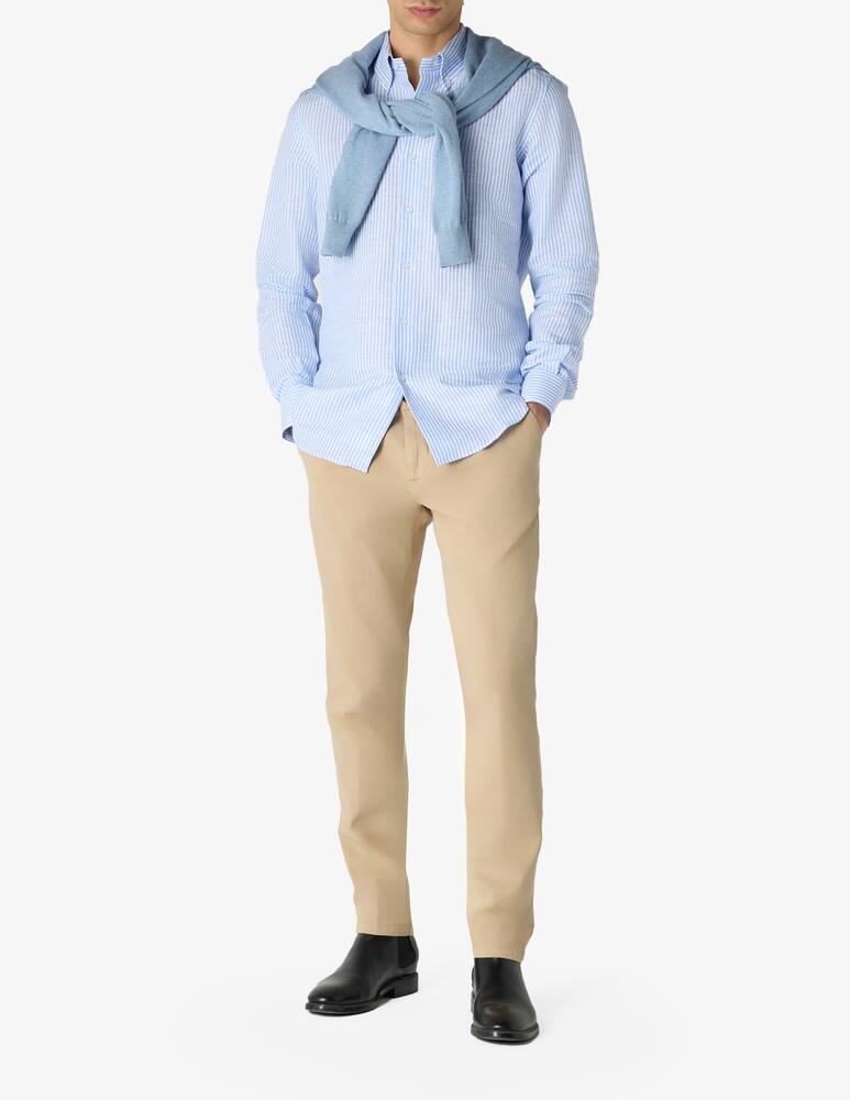 rinascente Sartoria Italiana Camicia lino bastoncino