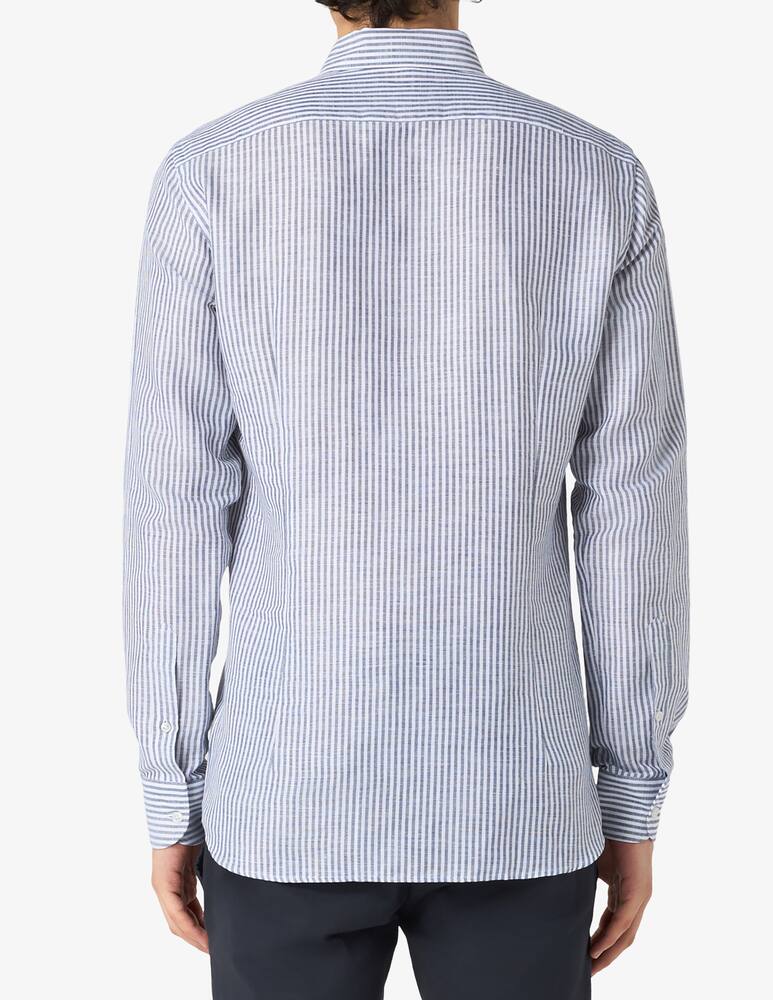 rinascente Sartoria Italiana Striped linen shirt