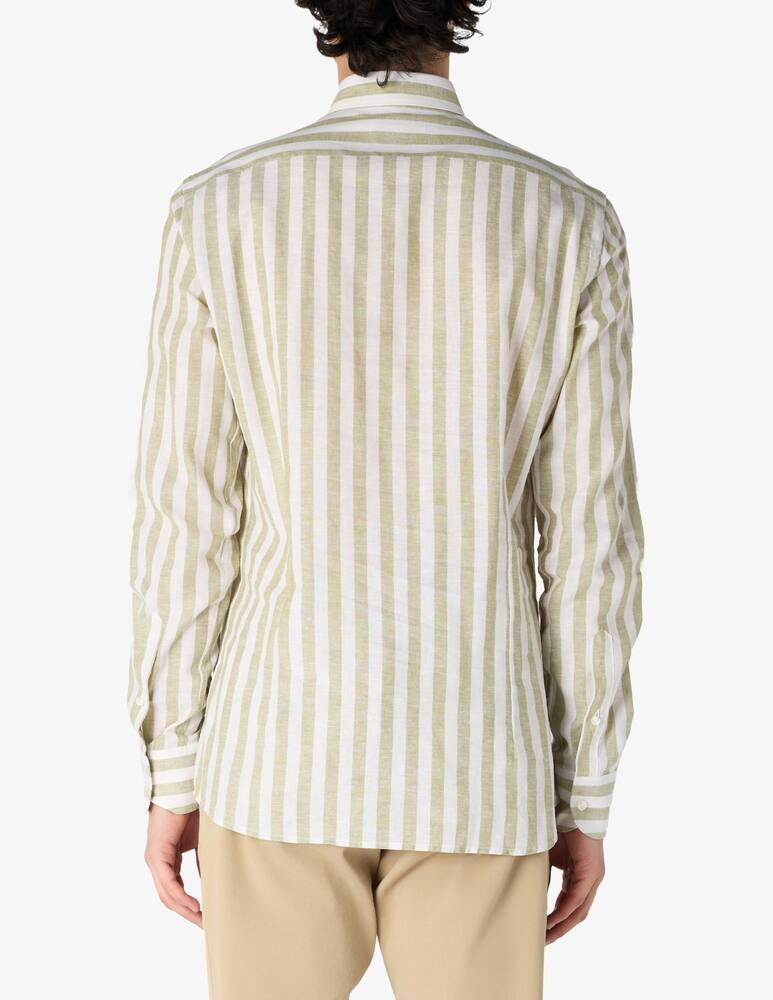 rinascente Sartoria Italiana Striped linen shirt
