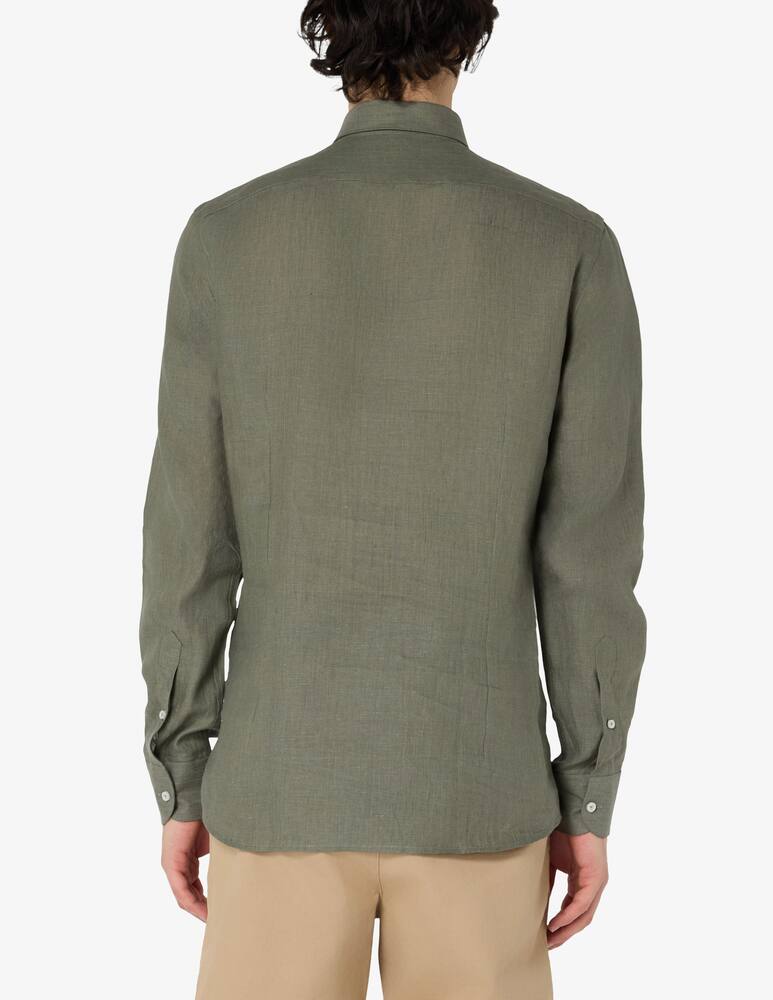 rinascente Sartoria Italiana Linen long-sleeve shirt