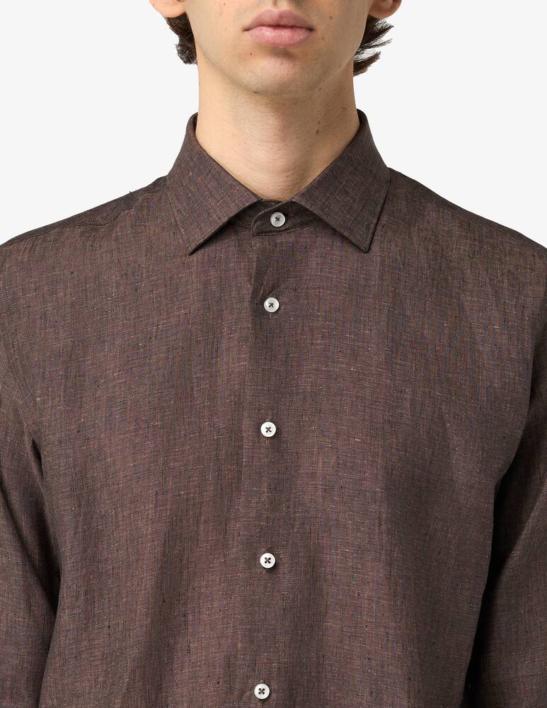 rinascente Sartoria Italiana Camicia lino a maniche lunghe