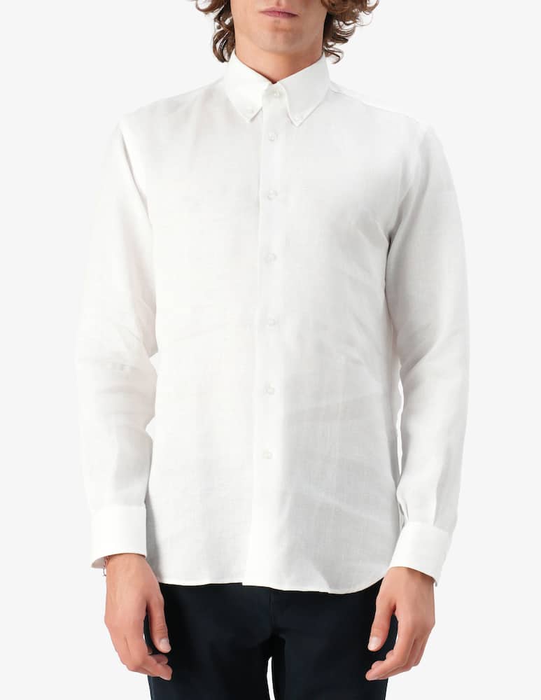 rinascente Sartoria Italiana Camicia lino manica lunga