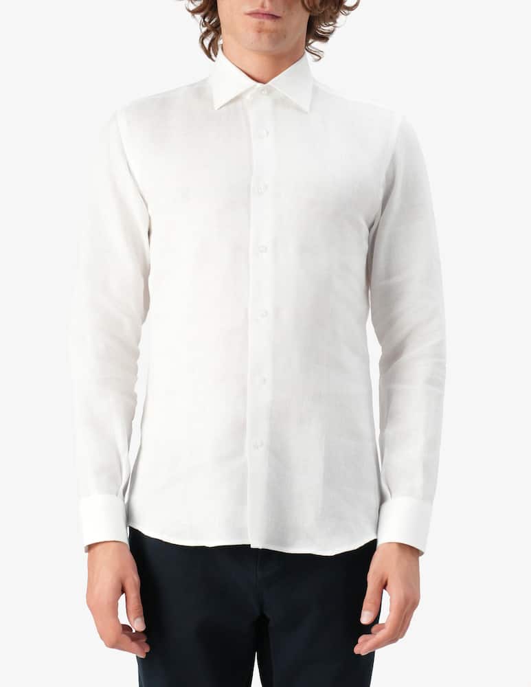rinascente Sartoria Italiana Lino long-sleeve shirt
