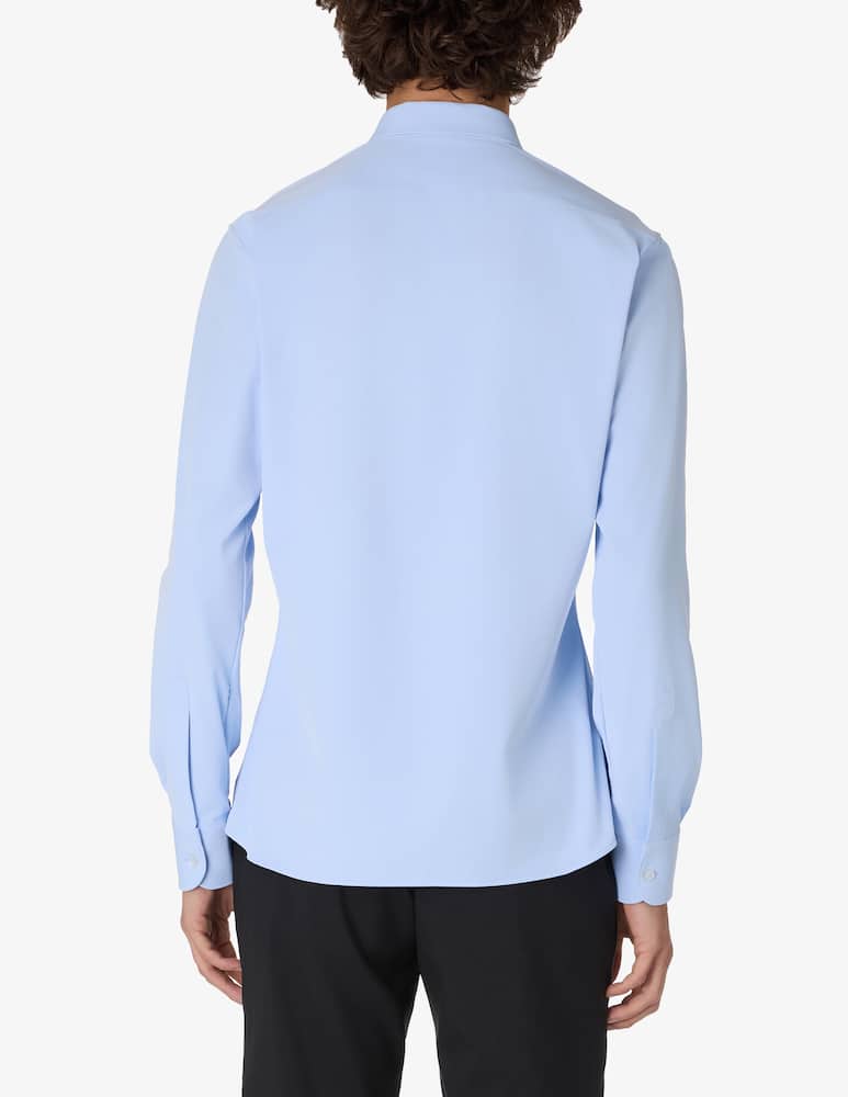 Sartoria Italiana Camicia tecnica effetto twill - immagine 3 Sartoria Italiana Camicia tecnica effetto twill - immagine 3